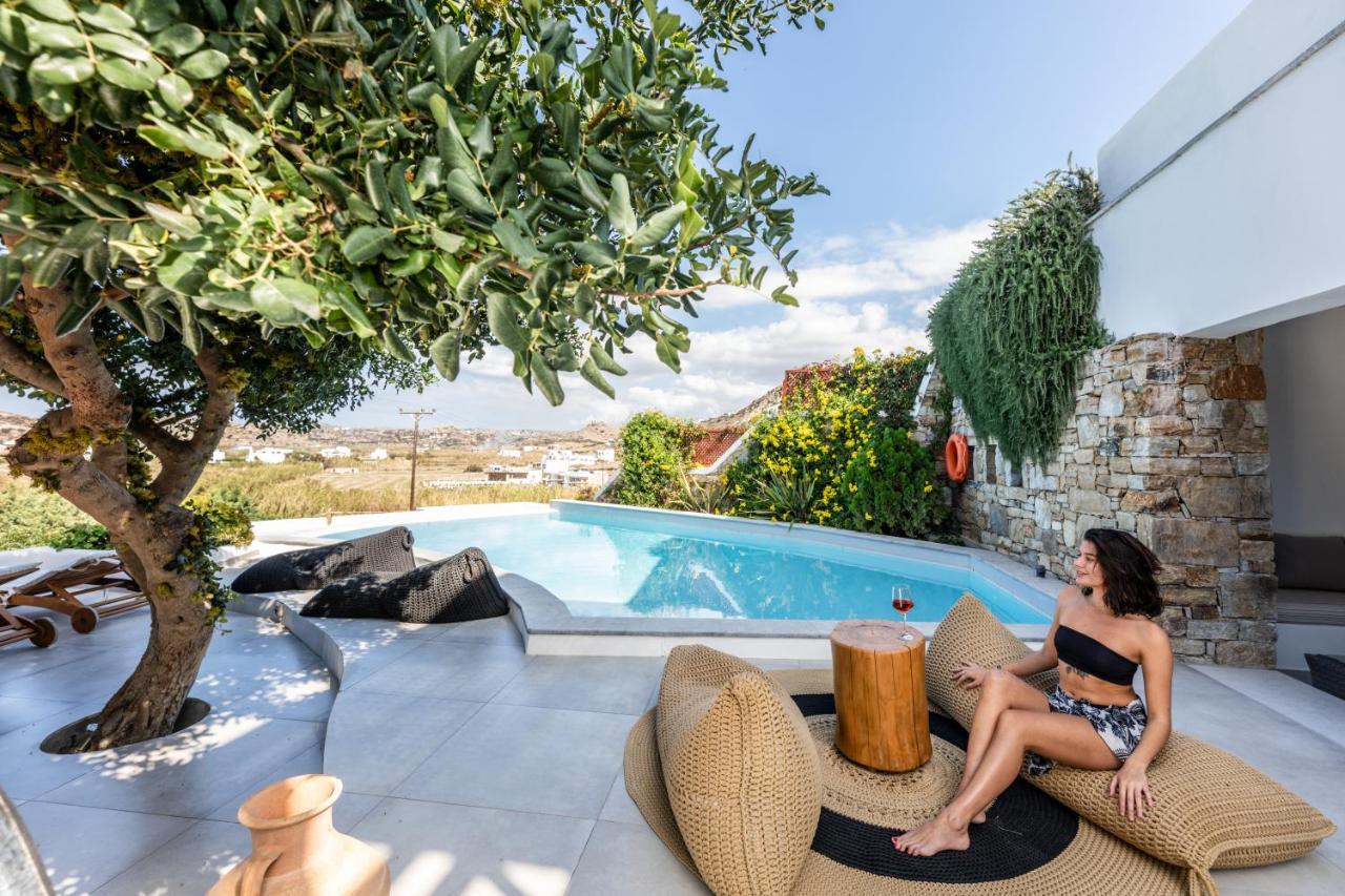 Villa Paradise In Naxos Плака Экстерьер фото